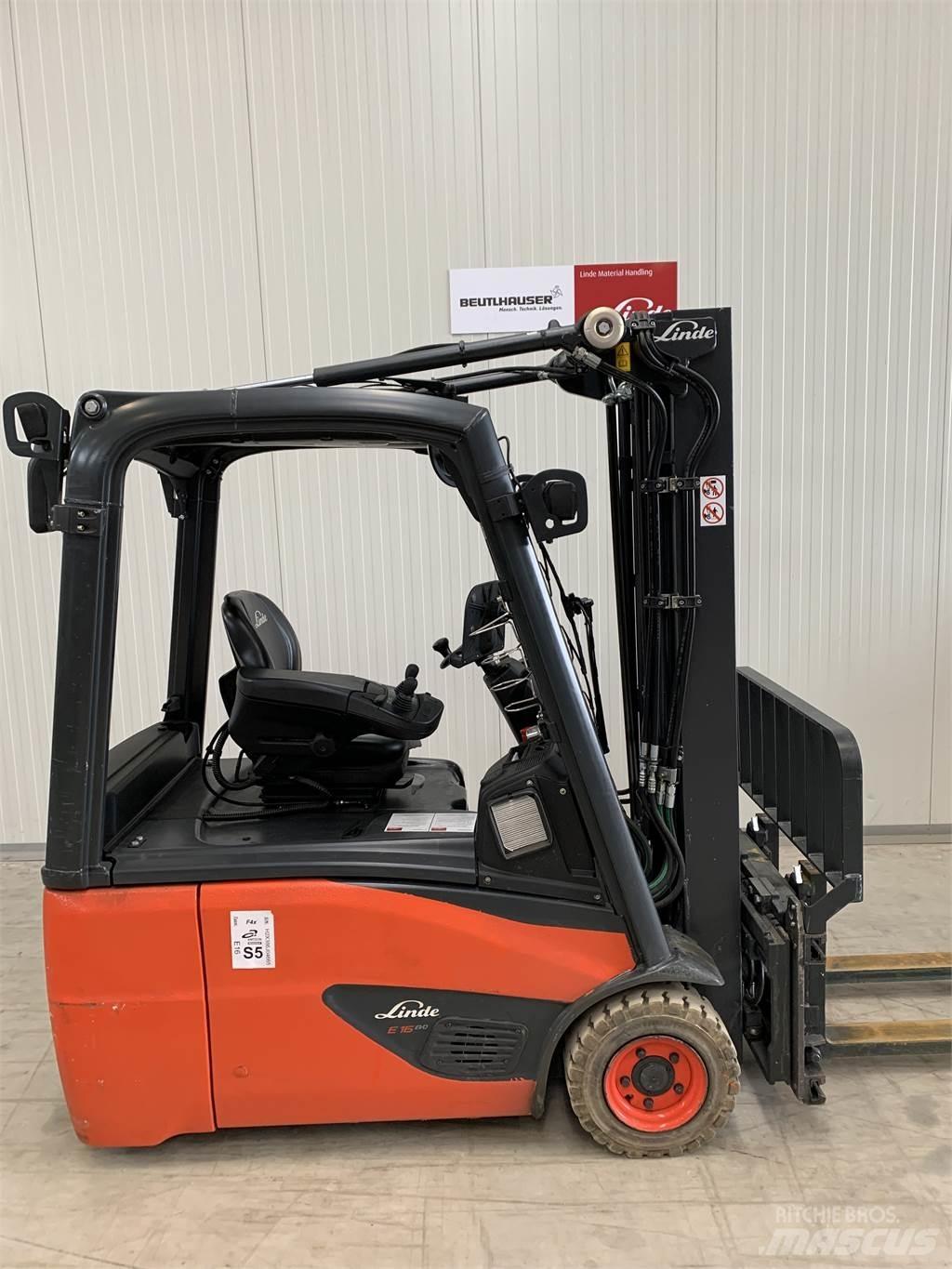 Linde E16 Electric Forklifts