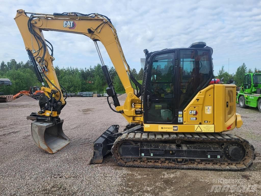CAT 308CR Mini excavators  7t - 12t