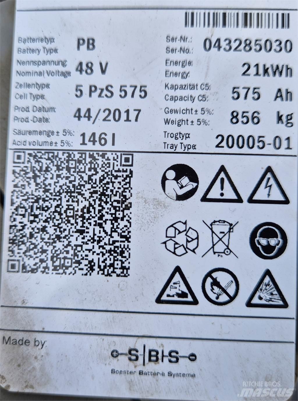 Linde E16P-02 Electric Forklifts