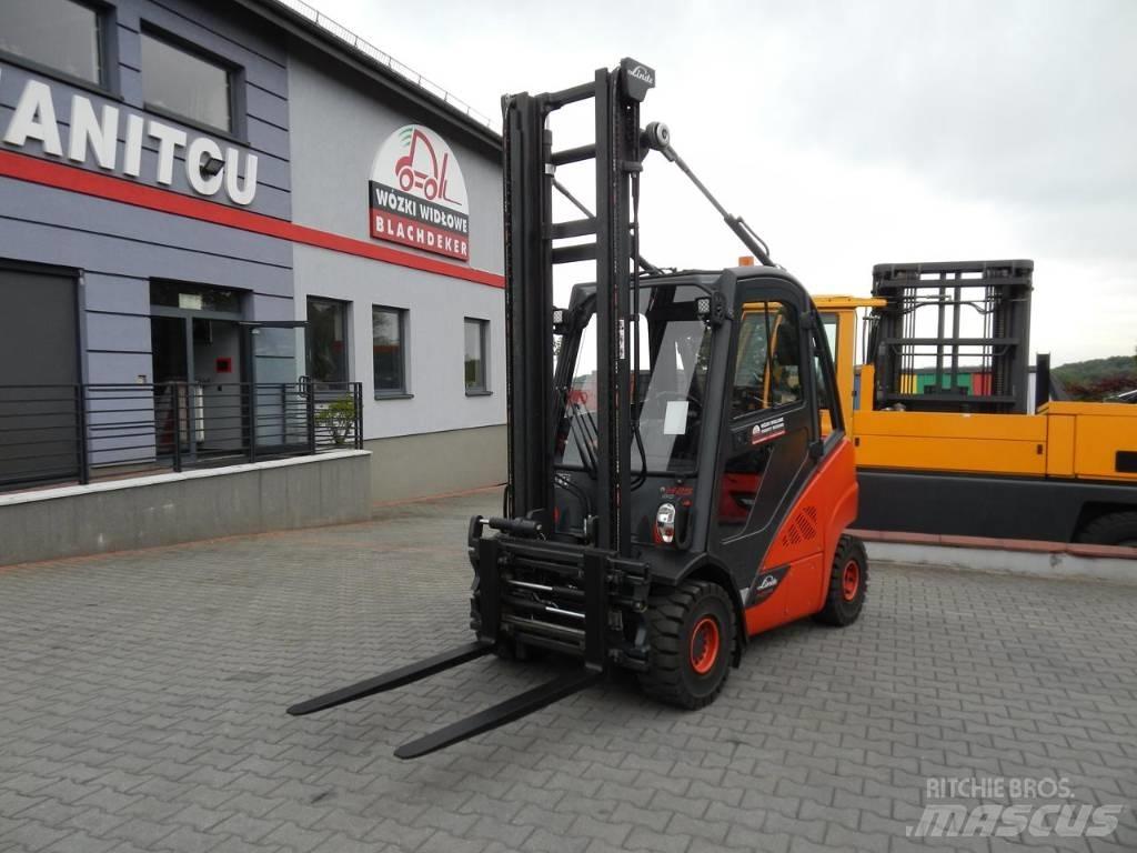 Linde H25T-02 LPG trucks