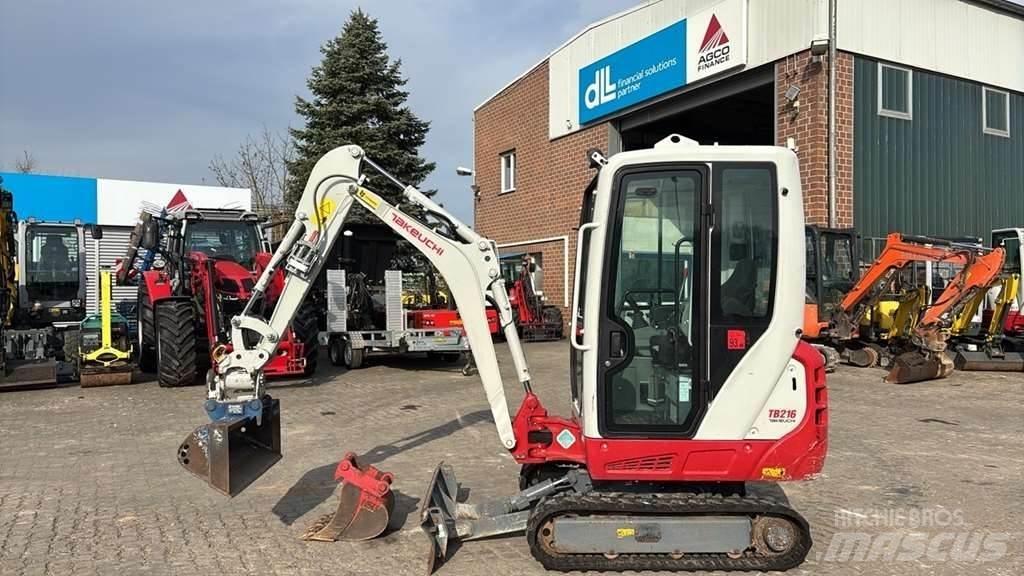 Takeuchi TB216 Mini Excavators <7t (Mini Diggers)