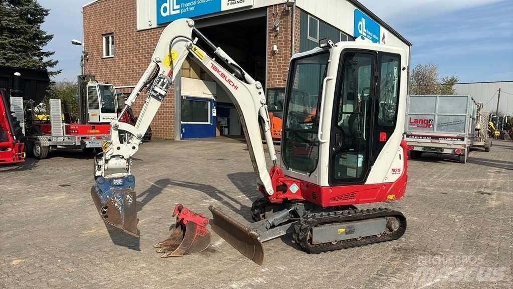 Takeuchi TB216 Mini Excavators <7t (Mini Diggers)