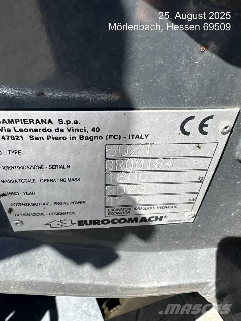 Eurocomach 50ZT Mini Excavators <7t (Mini Diggers)
