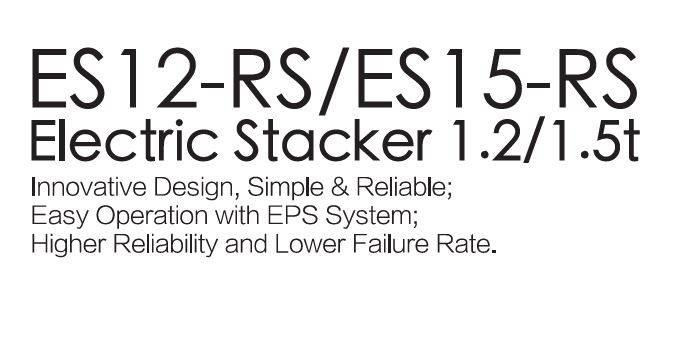 EP ES12RS Self Propelled Stackers