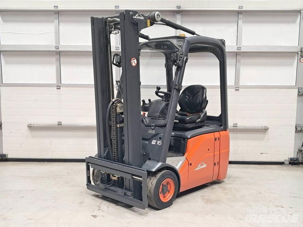 Linde E16C-01 Electric Forklifts