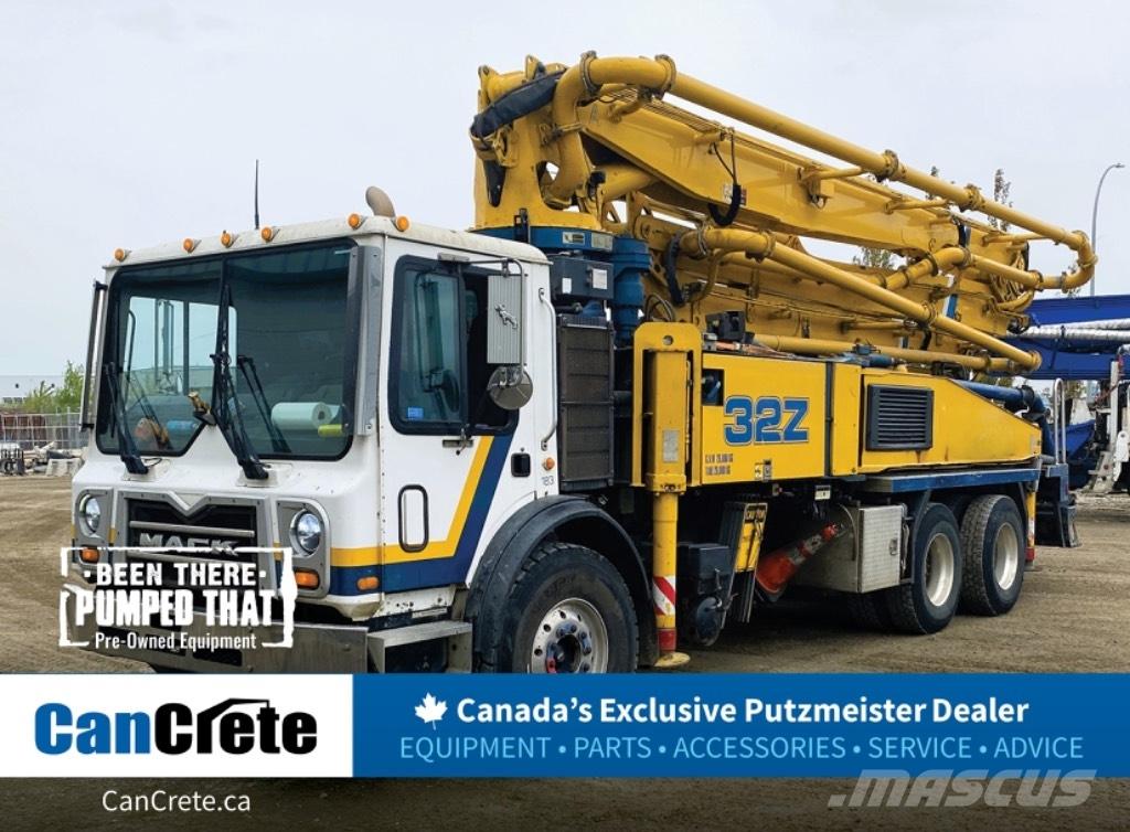 Putzmeister (#183) 32M Concrete Pumps