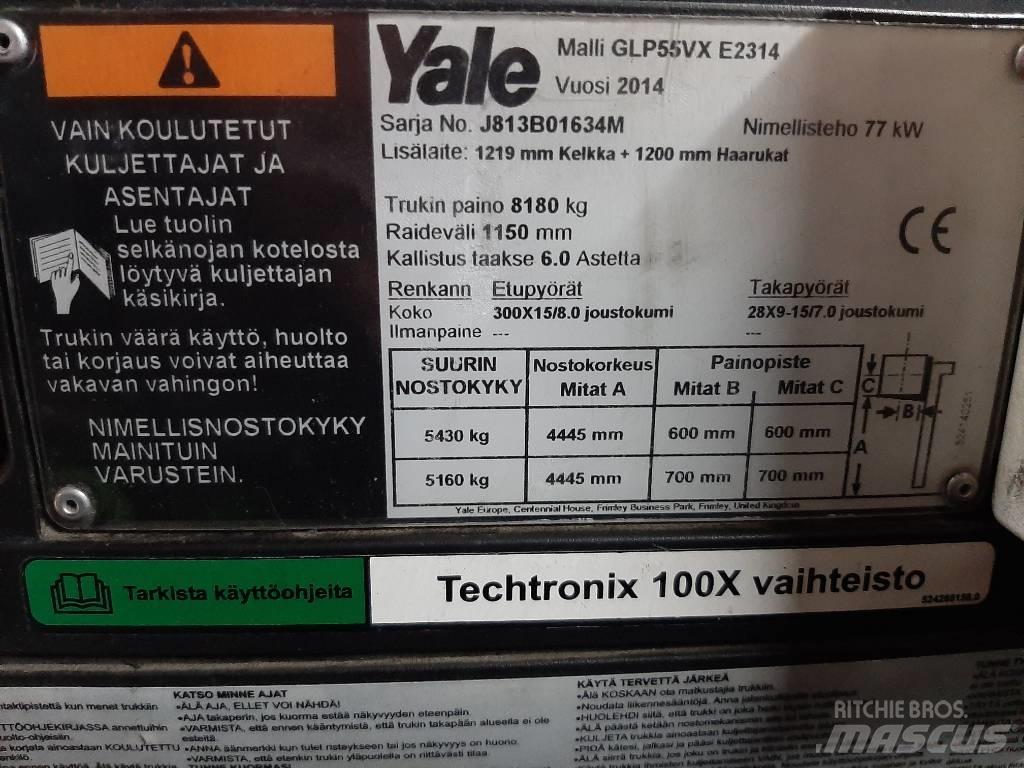 Yale GLP55VX LPG trucks