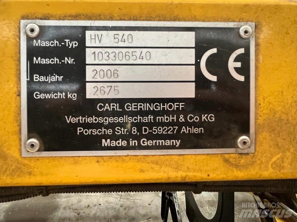 Geringhoff HV 540 Harvester Headers