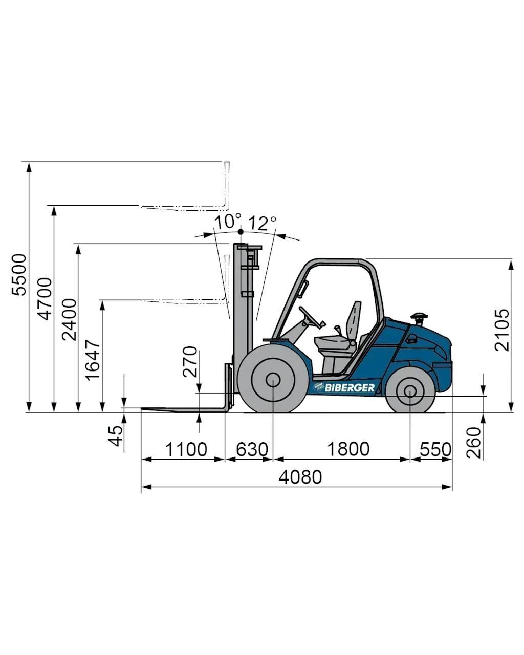 Manitou MSI 30 Diesel Forklifts