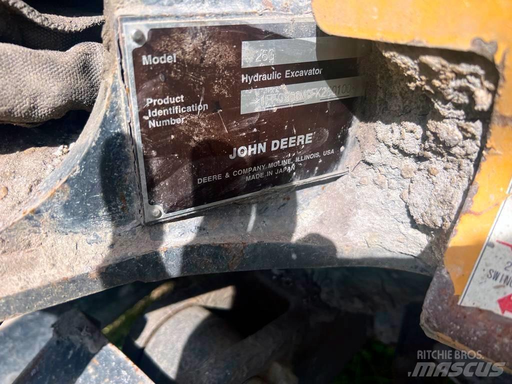 John Deere 26G Mini Excavators <7t (Mini Diggers)
