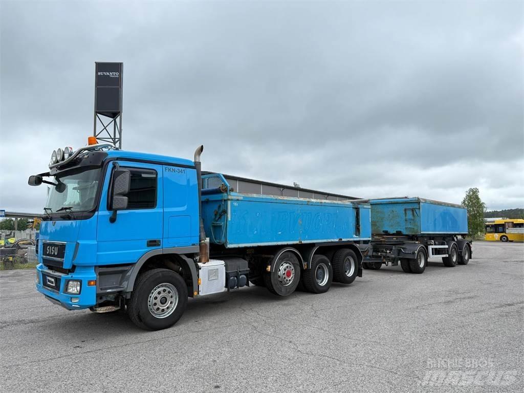 Sisu DK12M 8X4 Dump Trucks