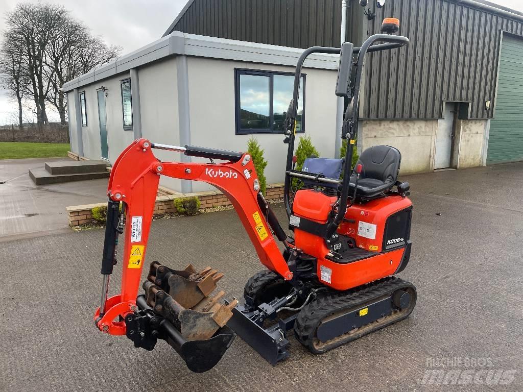 Kubota K008-5 Mini Excavators <7t (Mini Diggers)