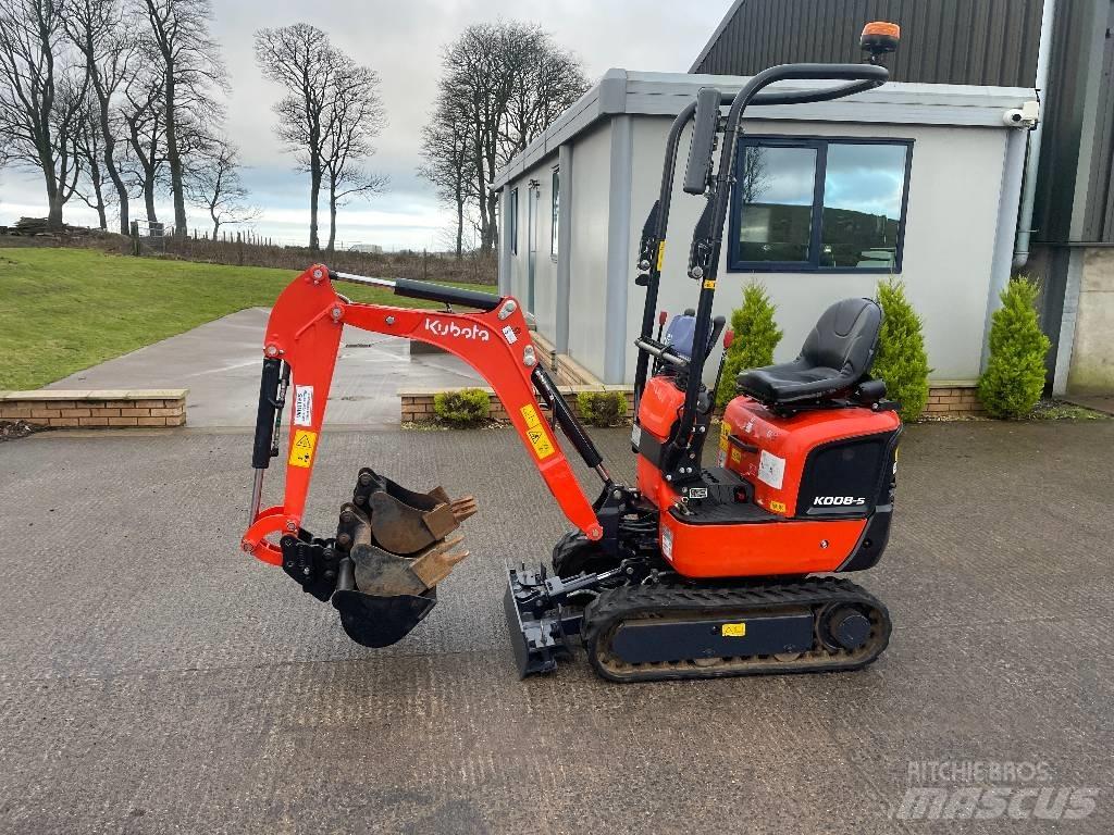 Kubota K008-5 Mini Excavators <7t (Mini Diggers)