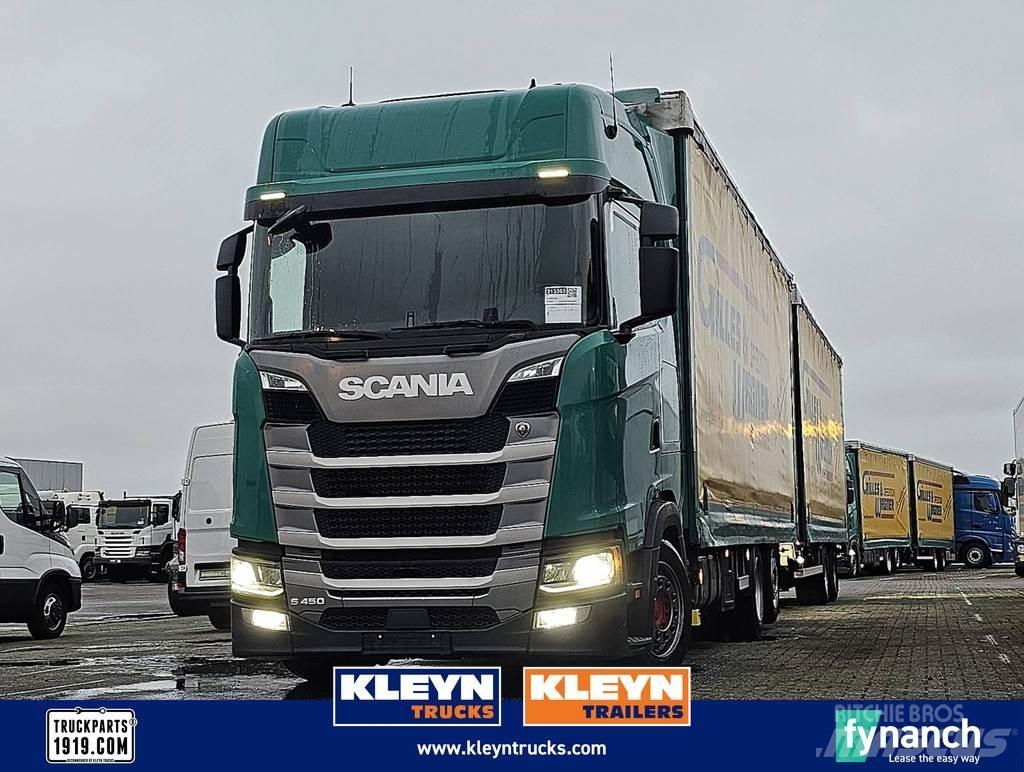 Scania S450 6x2*4 Curtain Side Trucks
