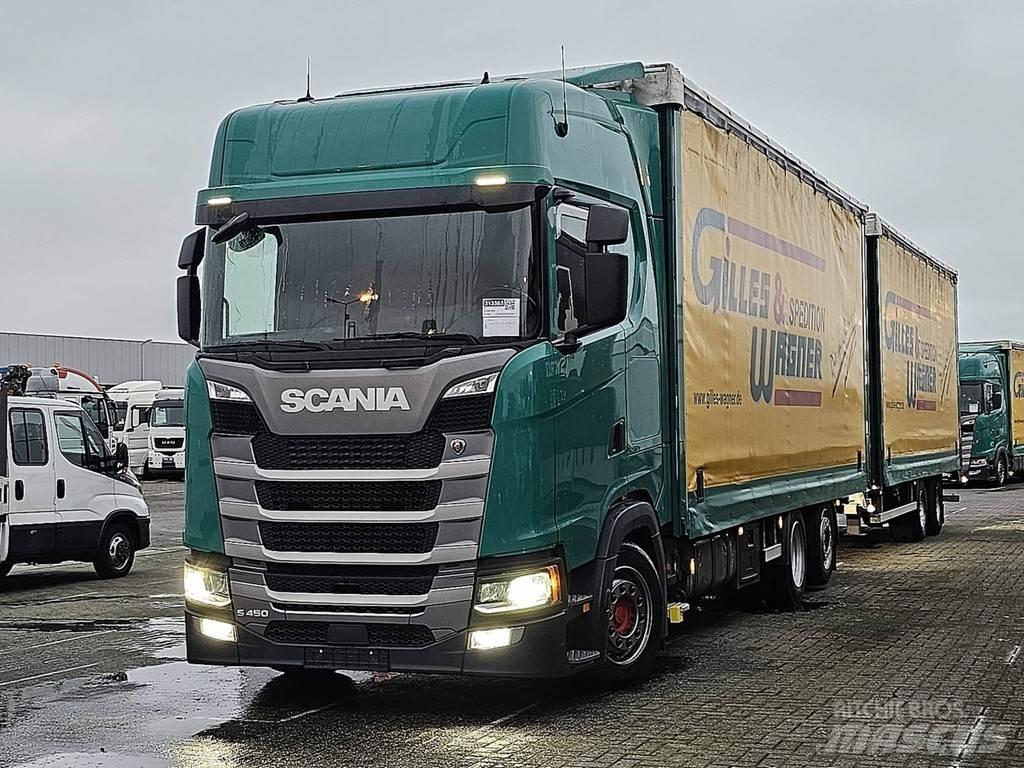 Scania S450 6x2*4 Curtain Side Trucks