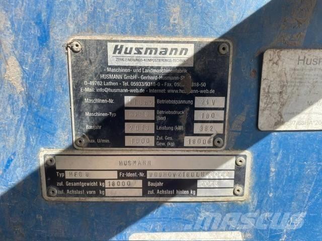 Husmann HFG 6 Waste Shredders