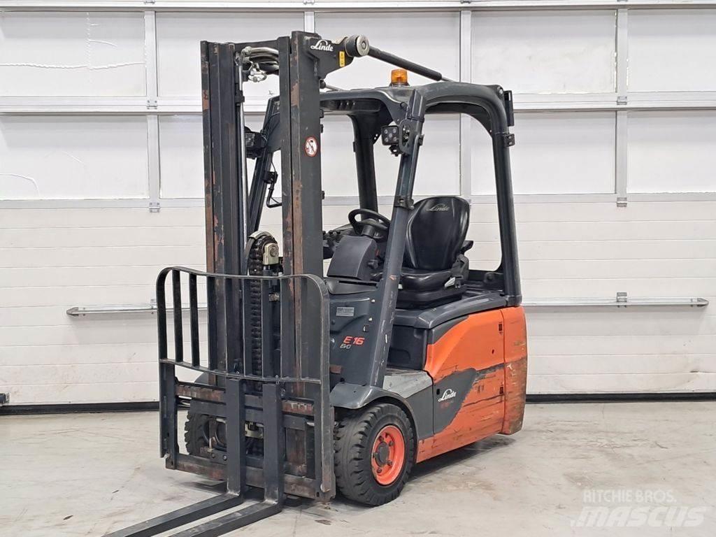 Linde E16C-02 Electric Forklifts