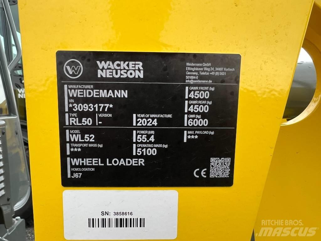 Wacker Neuson WL 52 Wheel Loaders