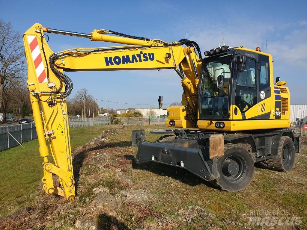 Komatsu PW148-11EO Wheeled Excavators
