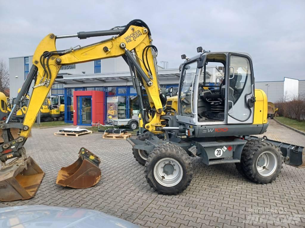 Wacker Neuson EW100 Wheeled Excavators