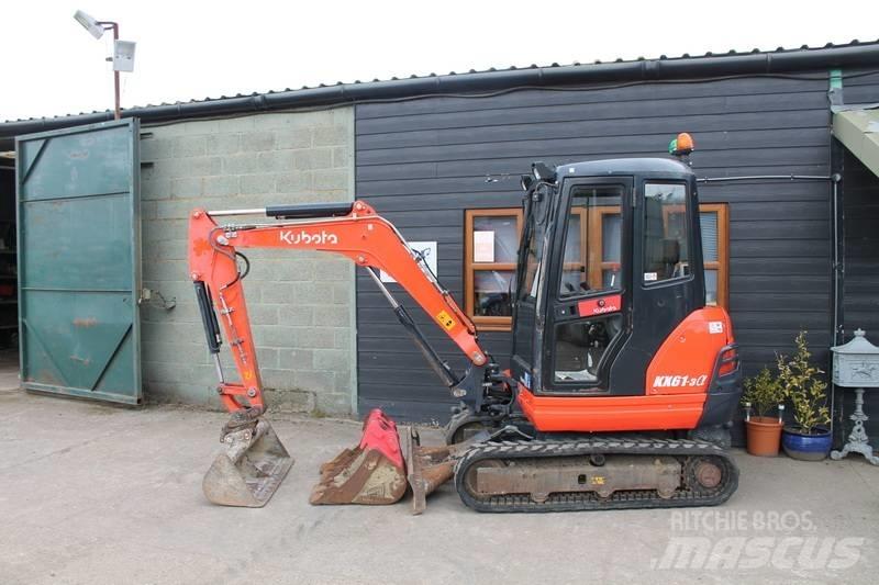 Kubota KX 61-3 Mini Excavators <7t (Mini Diggers)