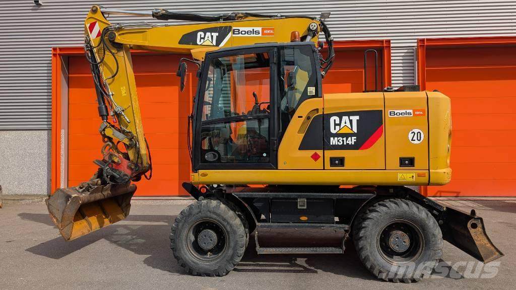 CAT M314F Wheeled Excavators