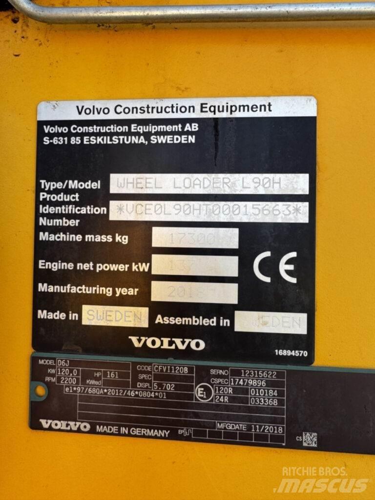 Volvo L90H Wheel Loaders