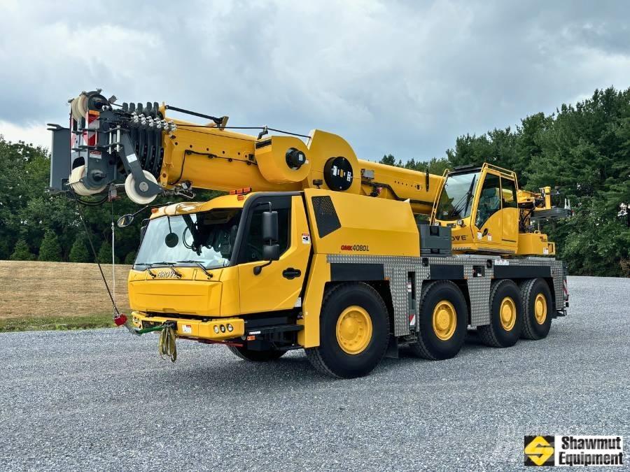 Grove GMK4080L Mobile and all terrain cranes