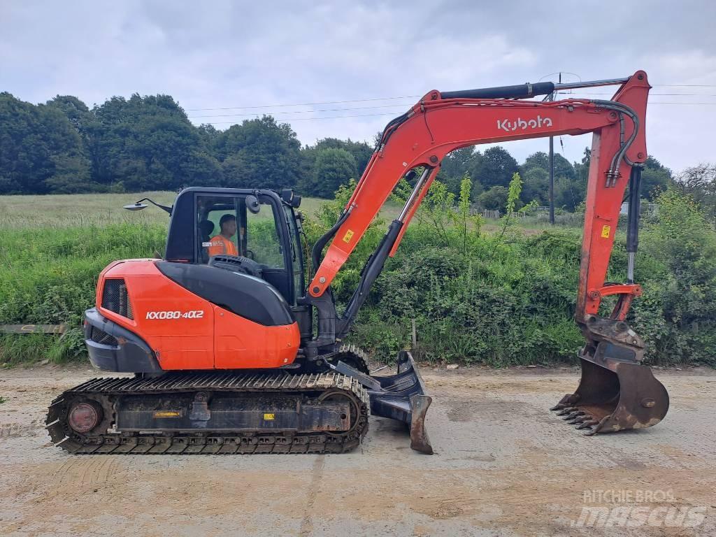 Kubota KX 080-4 Mini excavators  7t - 12t