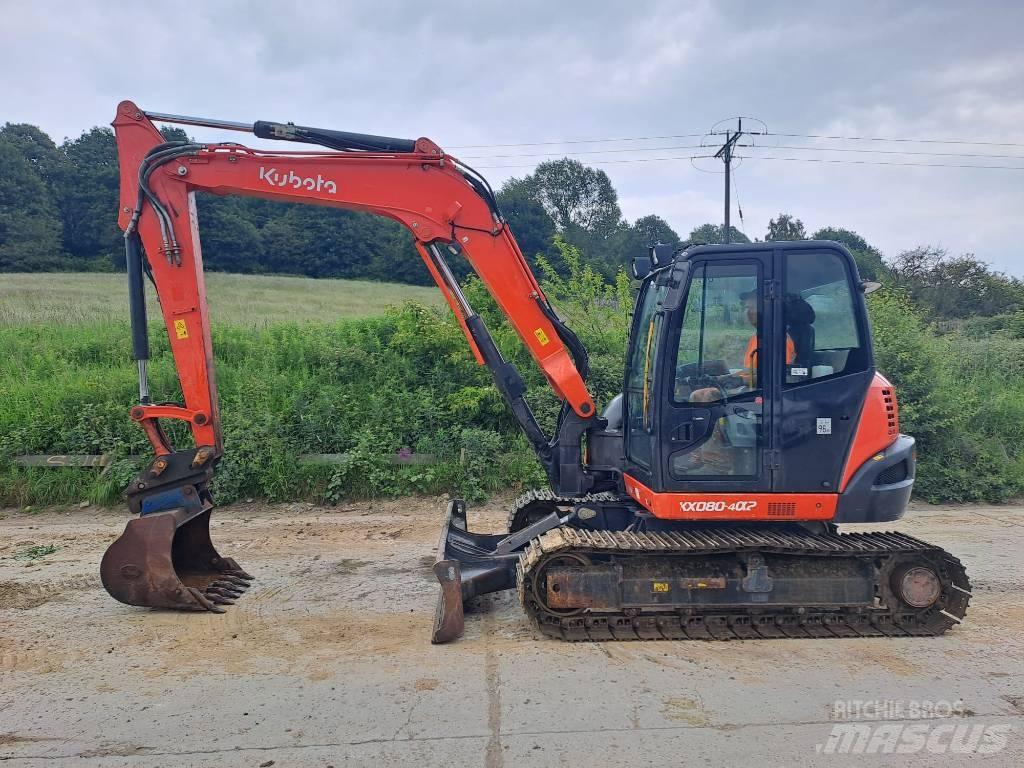 Kubota KX 080-4 Mini excavators  7t - 12t