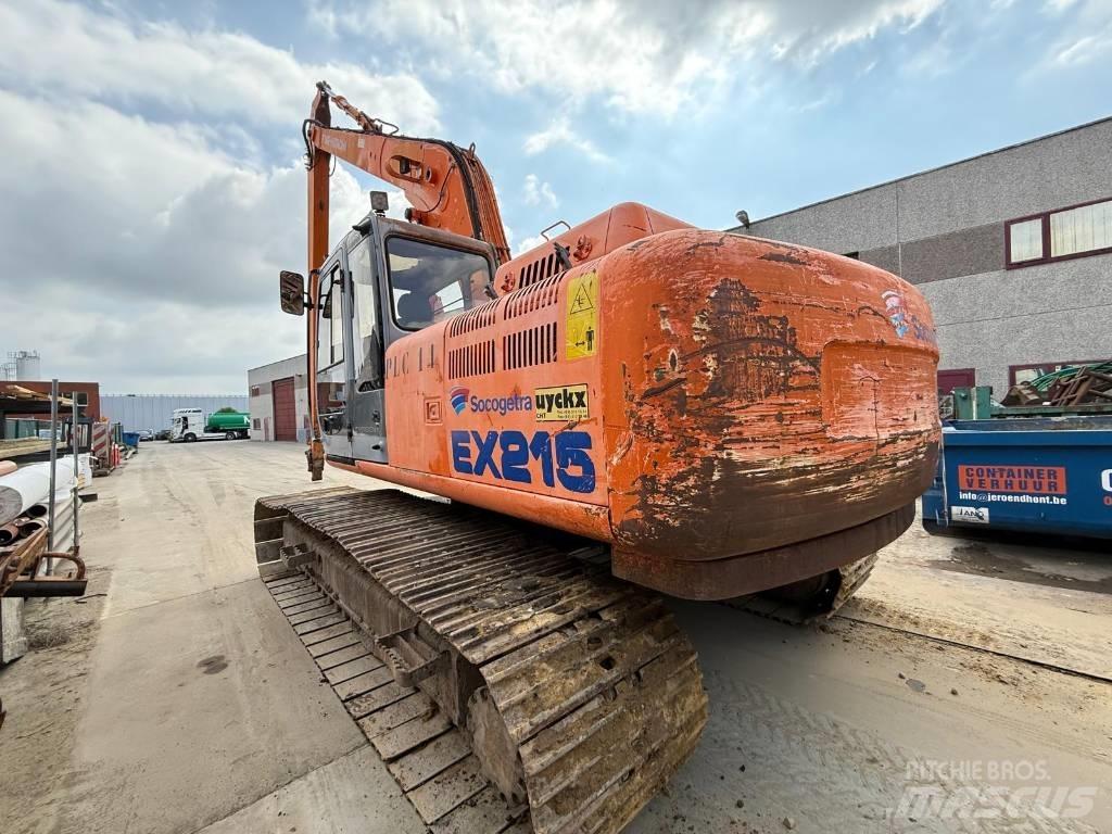Fiat-Hitachi EX 215 Crawler Excavators