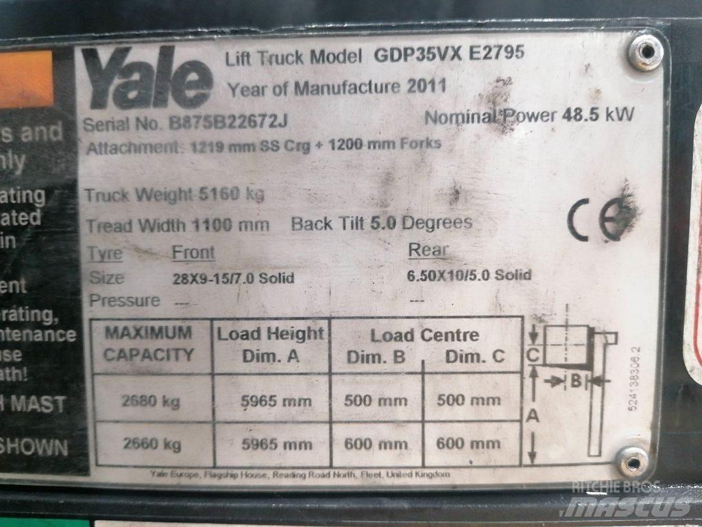 Yale GDP35VX Diesel Forklifts