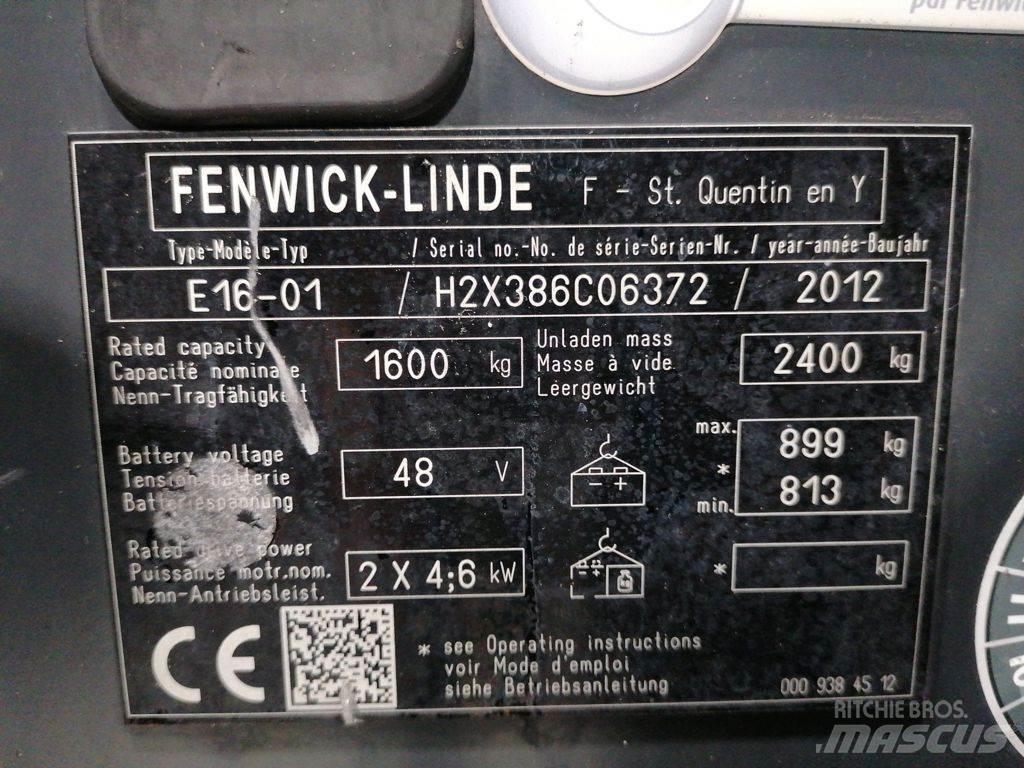Linde E16 Electric Forklifts