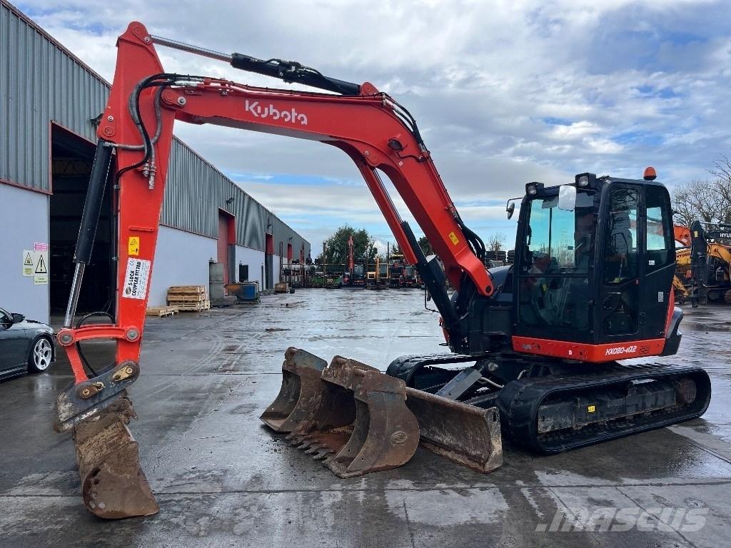 Kubota KX 080-4 Mini excavators  7t - 12t