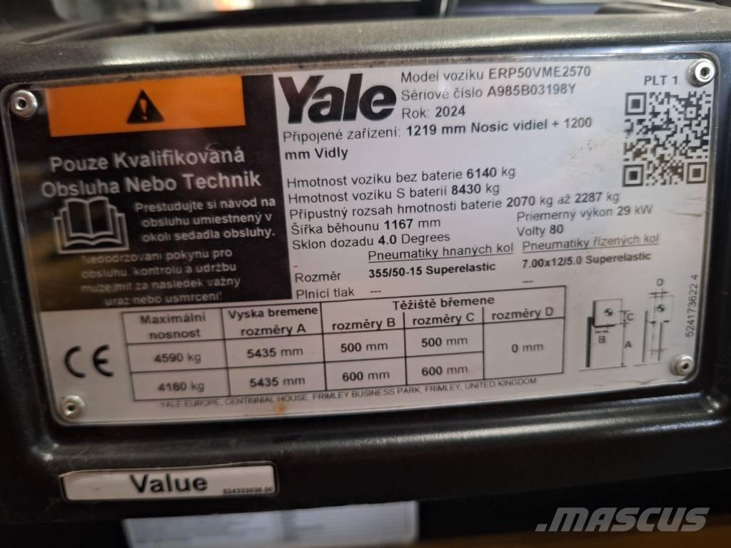 Yale ERP 50 VM Electric Forklifts