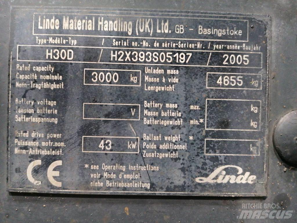 Linde H30D Diesel Forklifts