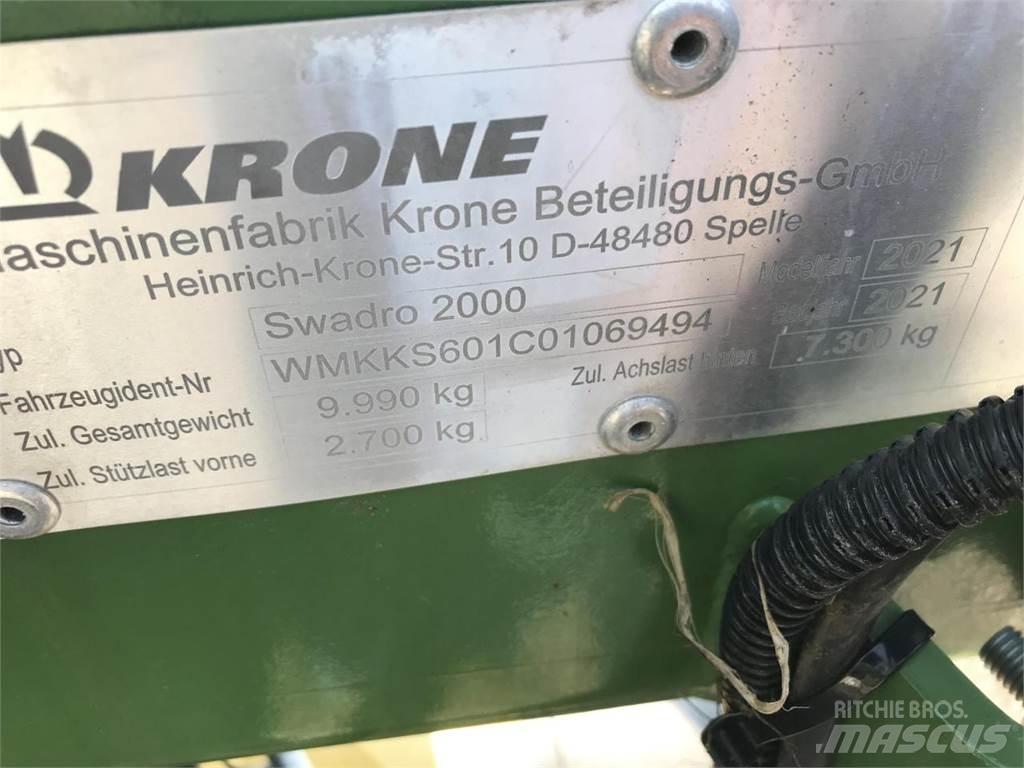 Krone Swadro 2000 Swathers \ Windrowers