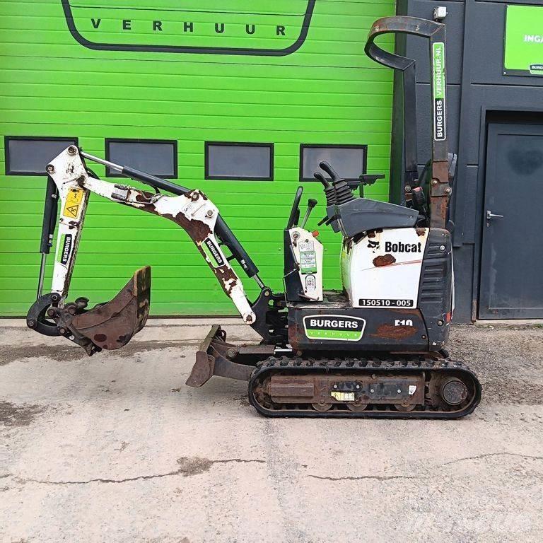 Bobcat E10 Mini Excavators <7t (Mini Diggers)