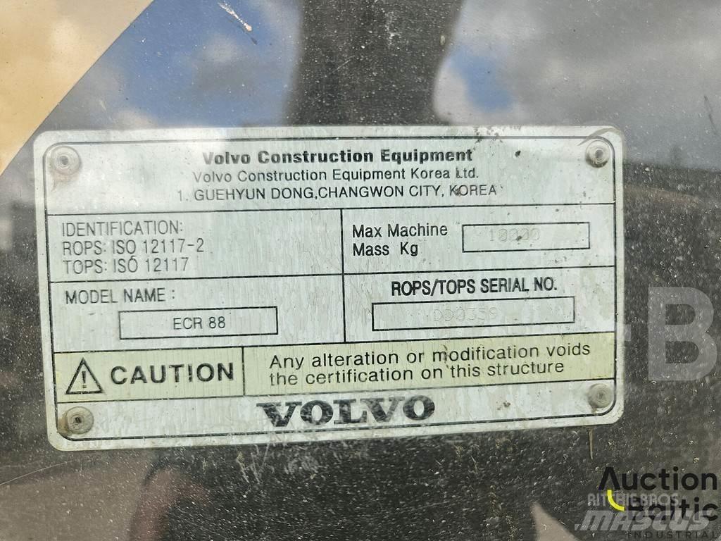 Volvo ECR 88 Mini excavators  7t - 12t