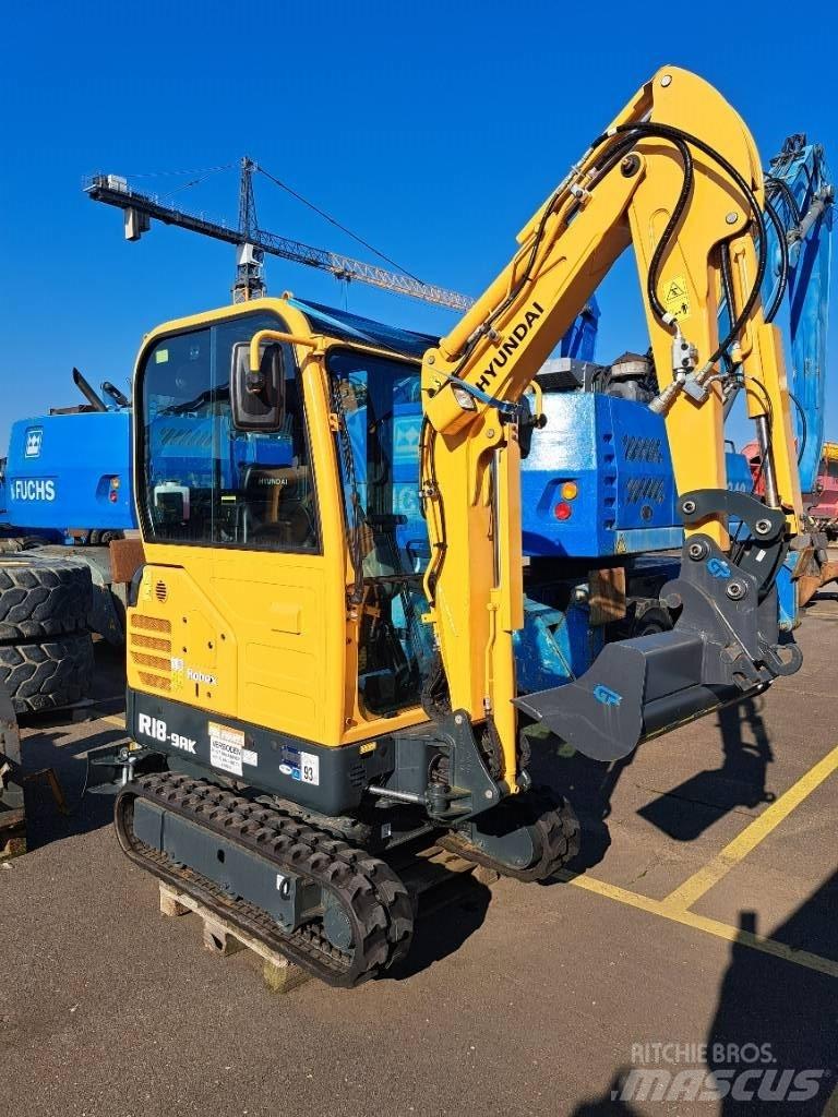 Hyundai R18-9AK Mini Excavators <7t (Mini Diggers)