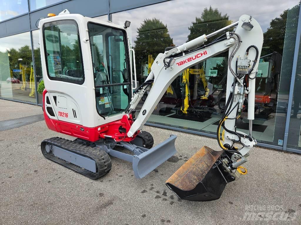 Takeuchi TB 216 Mini Excavators <7t (Mini Diggers)
