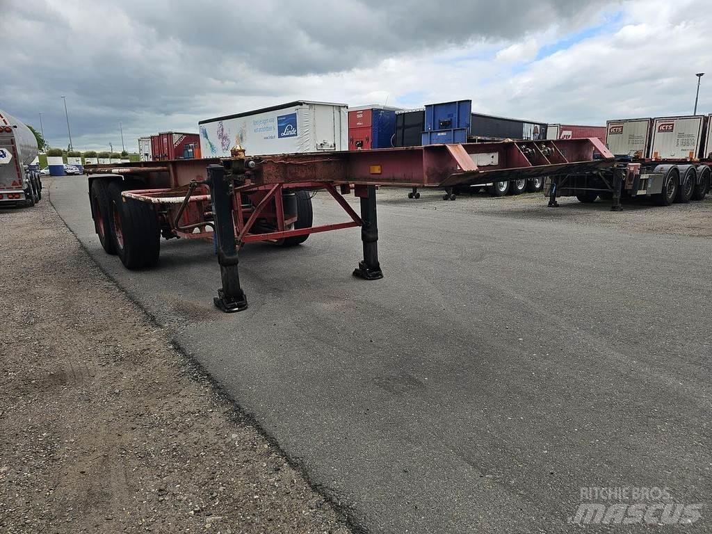 Pacton TXC 230-2 Container trailers