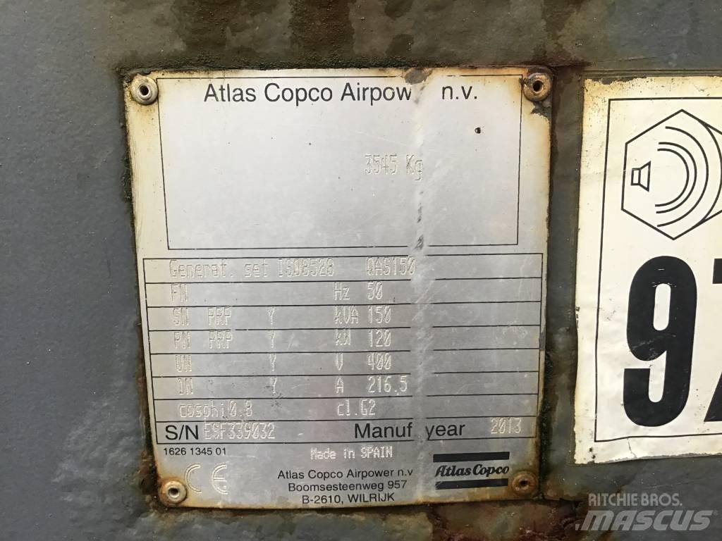 Atlas Copco QAS 150 Diesel Generators