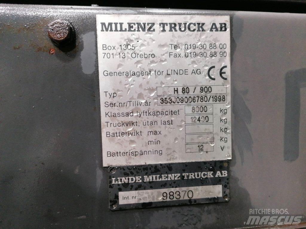 Linde H80D/900 Diesel Forklifts