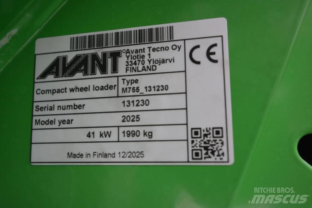 Avant 755i Mini Loader
