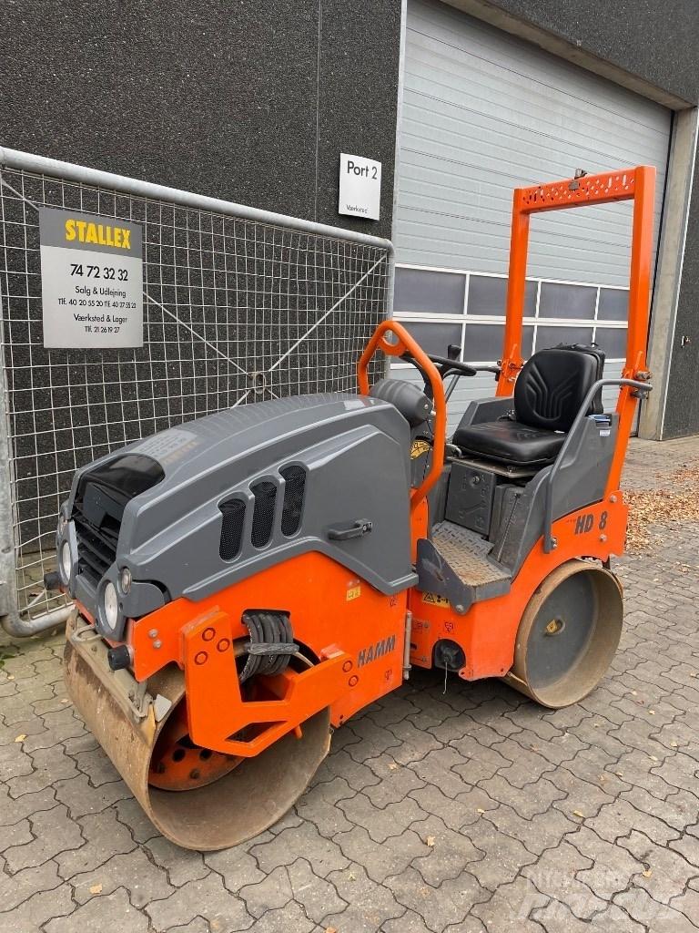 Hamm HD 8 VV Twin drum rollers