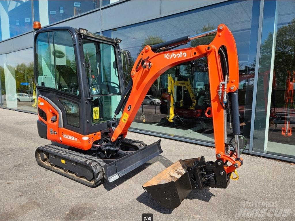 Kubota KX 019-4 Mini Excavators <7t (Mini Diggers)