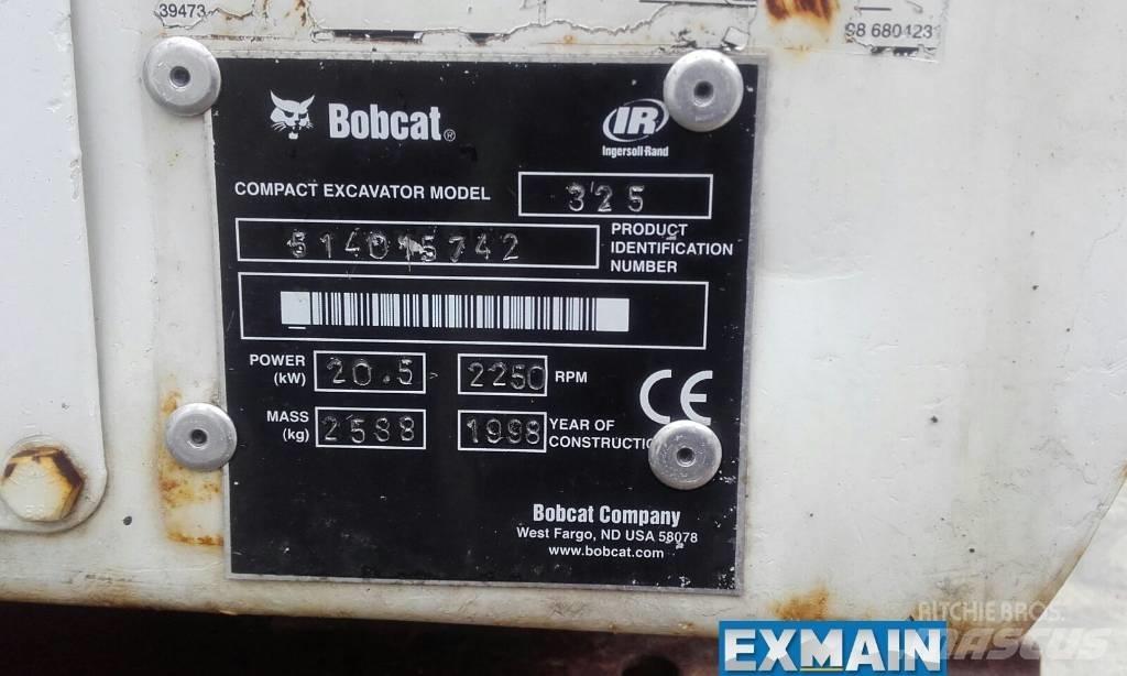 Bobcat X 325 Mini Excavators <7t (Mini Diggers)