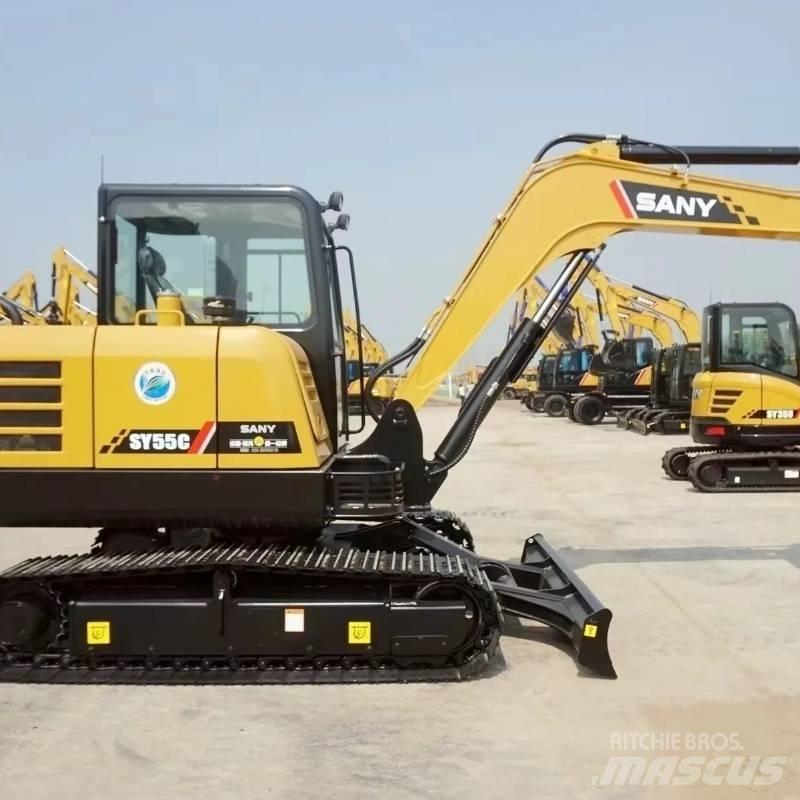 Sany SY 55 Crawler Excavators
