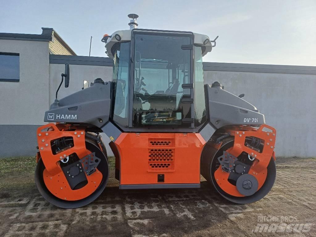 Hamm DV+ 70i VV-S Twin drum rollers